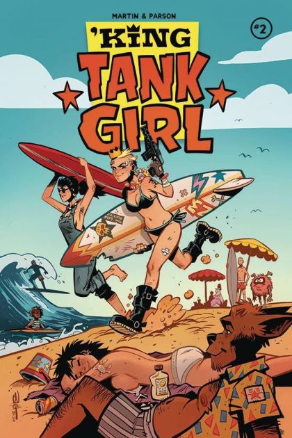 King Tank Girl #2a | Albatross Exploding Funny Books | NM-