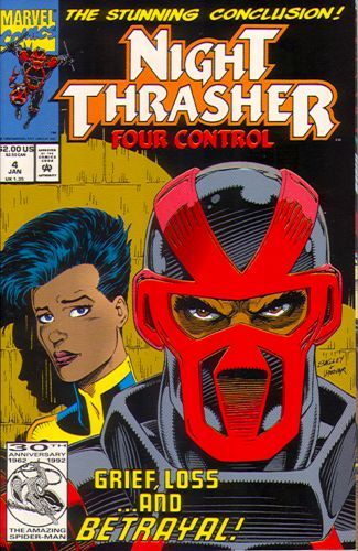 Night Thrasher: Four Control #4a | Marvel Comics | NM-