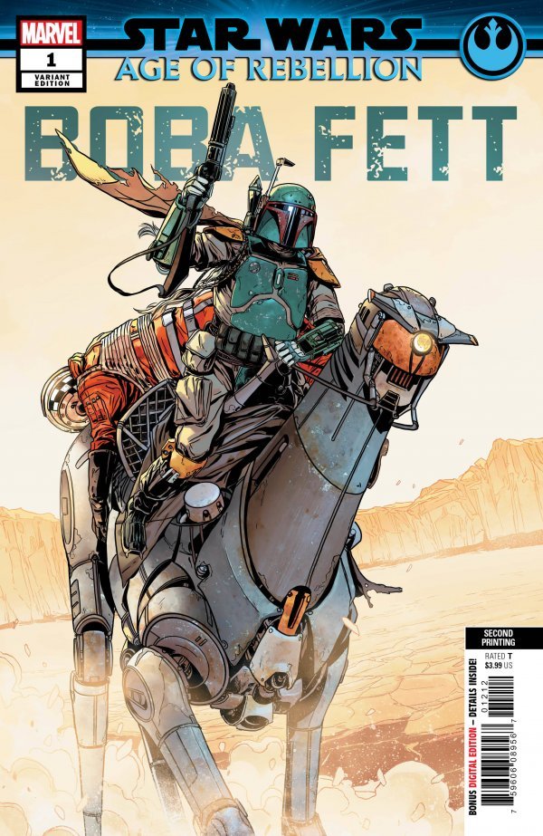 Star Wars: Age of Rebellion - Boba Fett #1f | Marvel Comics | NM