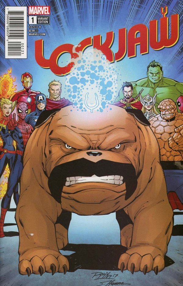Lockjaw #1b | Marvel Comics | NM