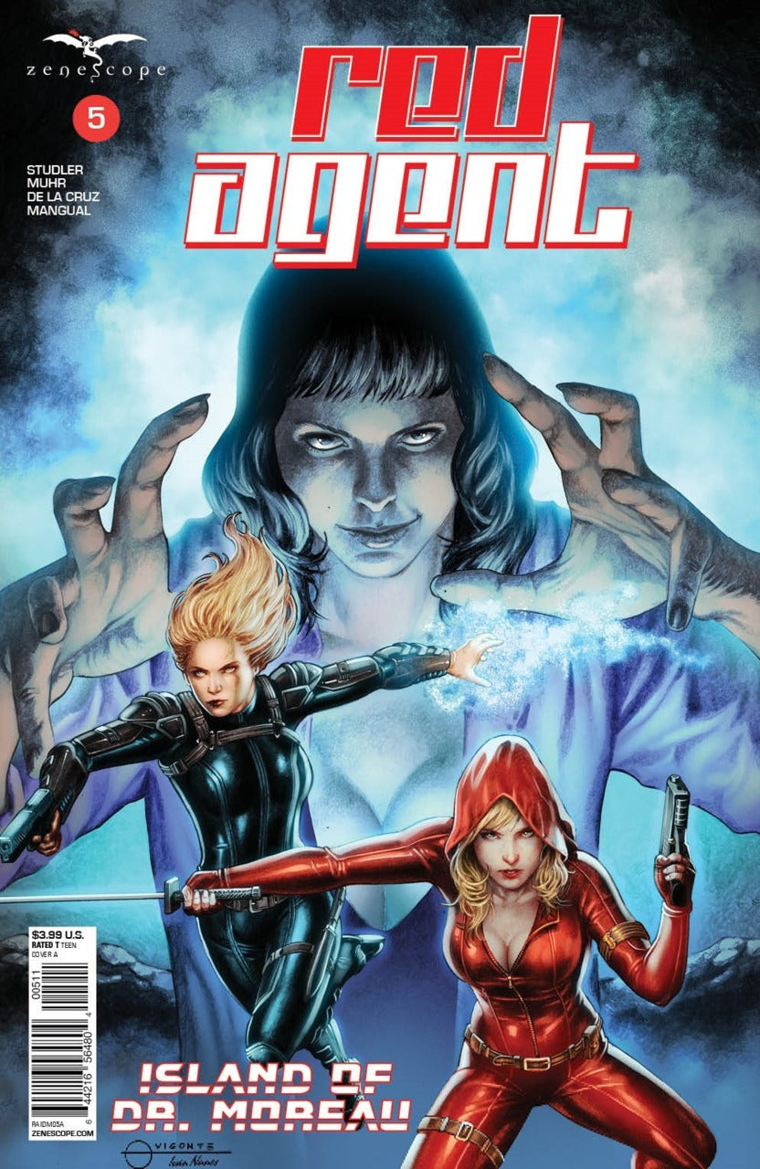 Red Agent: The Island Of Dr Moreau #5a | Zenescope Ent. | VF-NM
