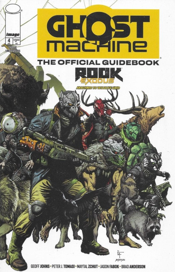 Ghost Machine: The Official Guidebook #4a | Image Comics | NM