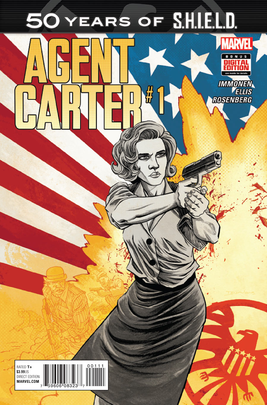 Agent Carter: S.H.I.E.L.D. 50th Anniversary #1a | Marvel Comics | NM-
