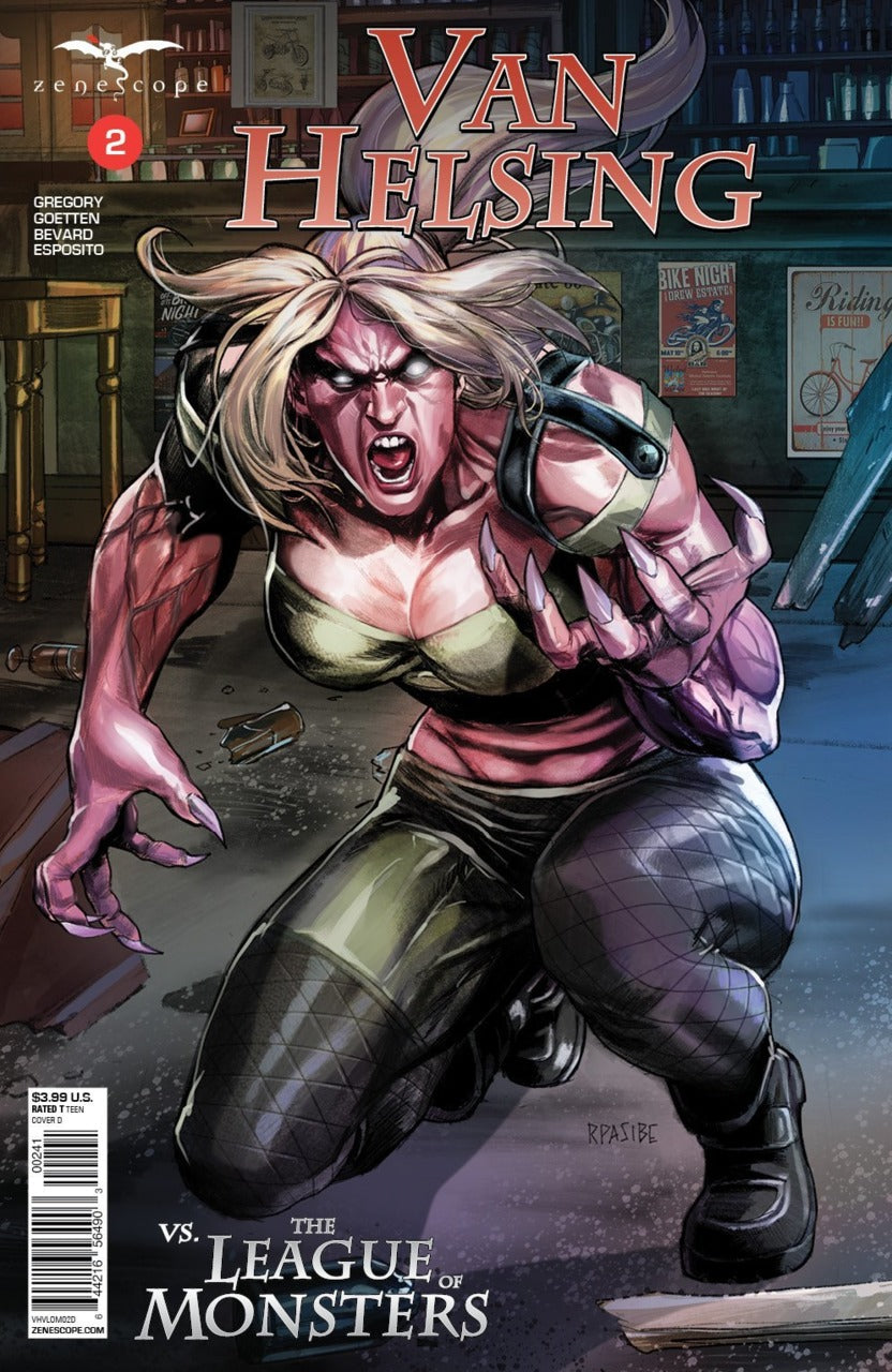 Van Helsing vs League of Monsters #2d | Zenescope Ent. | VF