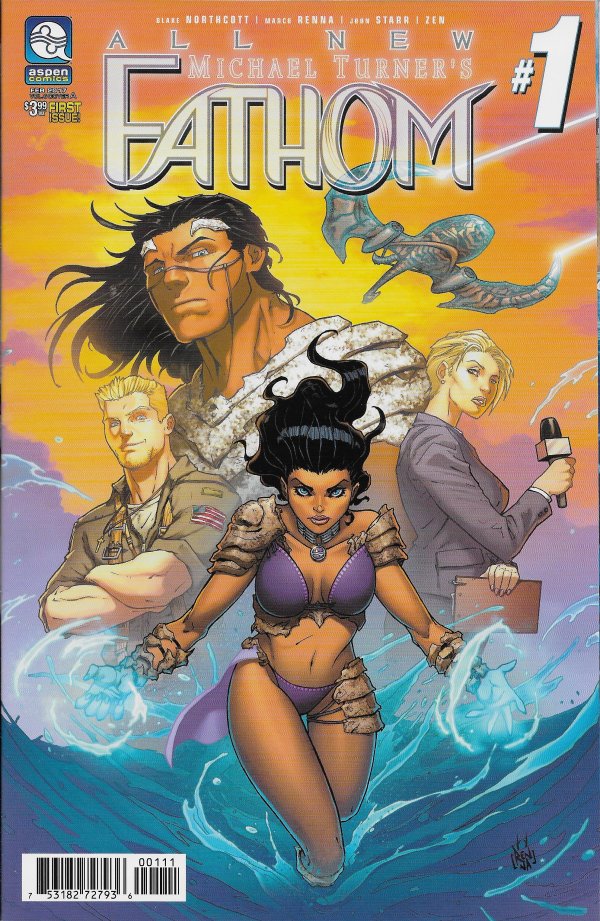 All New Fathom #1a | Aspen Comics | NM-
