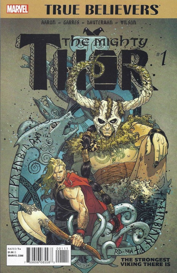True Believers: The Mighty Thor - The Strongest Viking There Is #1 | Marvel Comics | NM-