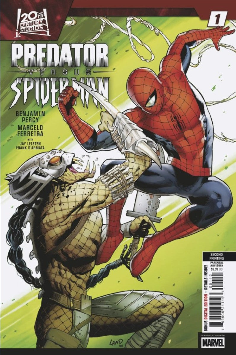 Predator vs. Spider-Man #1j | Marvel Comics | NM