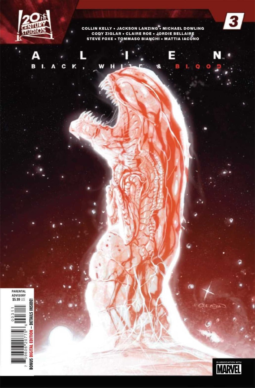 Alien: Black, White & Blood #3a | Marvel Comics | NM