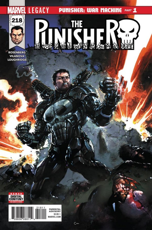 The Punisher, Vol. 11 #218a | Marvel Comics | VF-NM