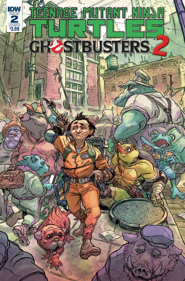 Teenage Mutant Ninja Turtles / Ghostbusters, Vol. 2 #2b | IDW Publishing | NM