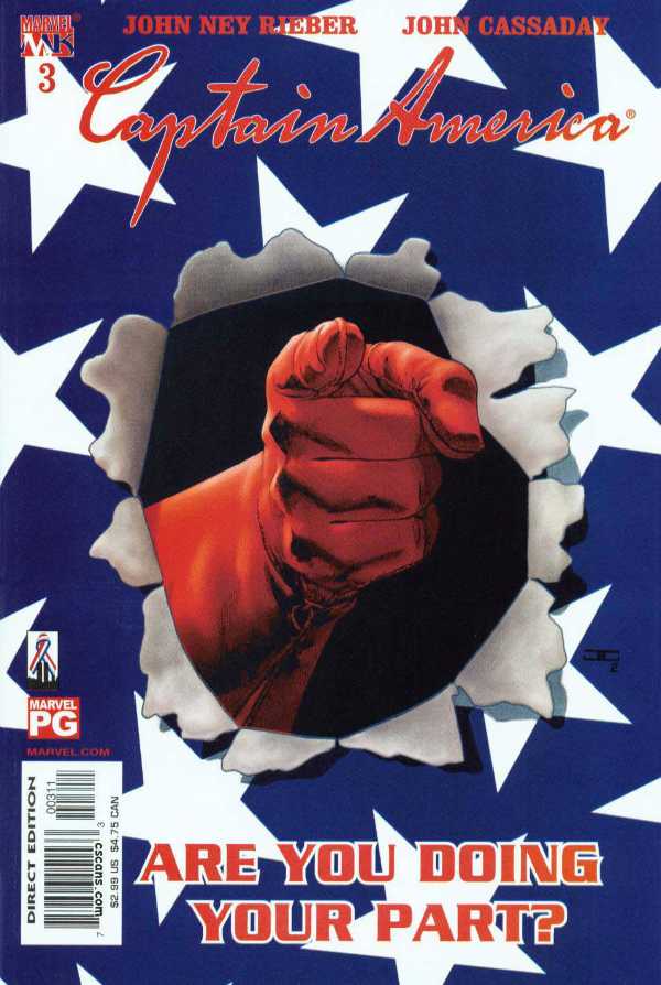 Captain America, Vol. 4 #3a | Marvel Comics | NM-