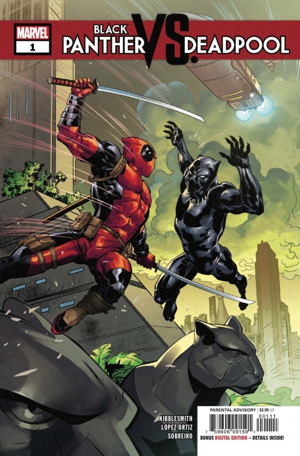 Black Panther vs. Deadpool #1a | Marvel Comics | NM