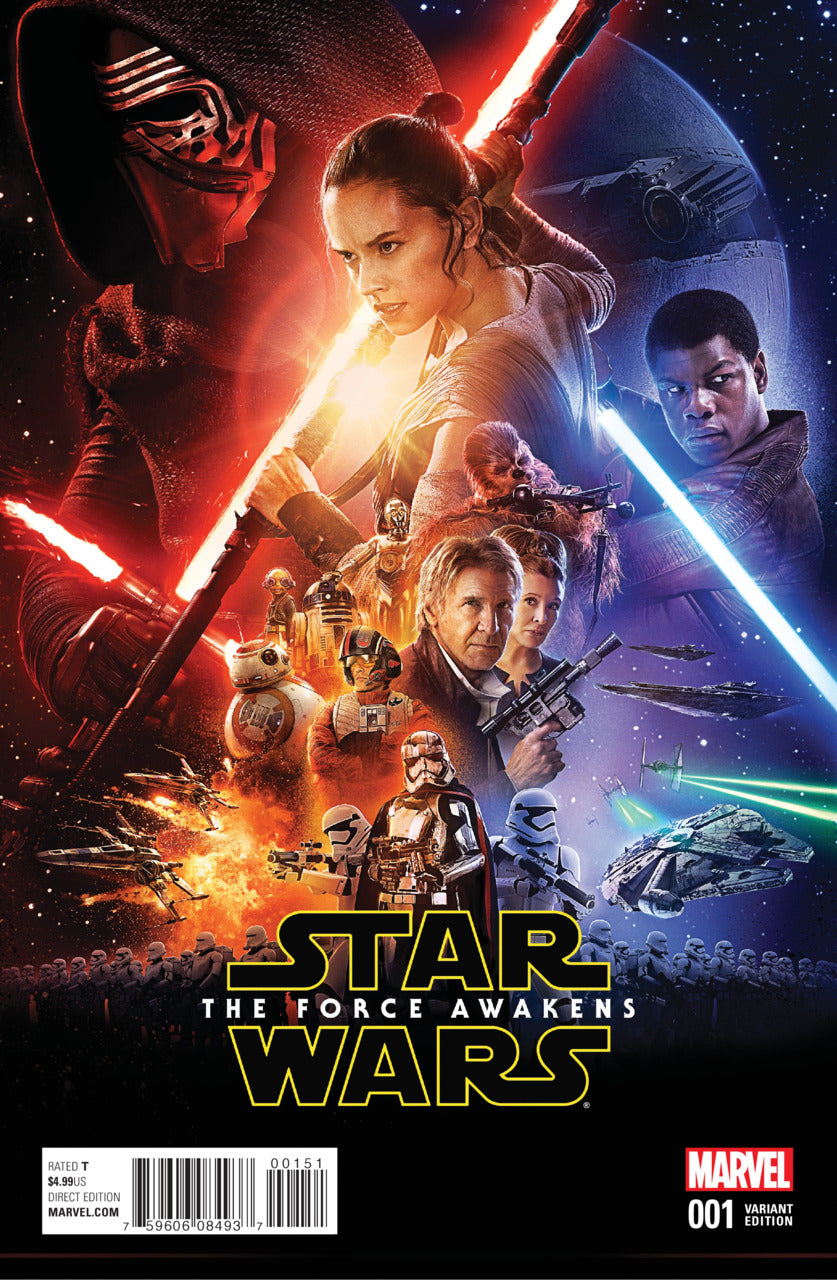 Star Wars: The Force Awakens Adaptation #1e | Marvel Comics | NM-