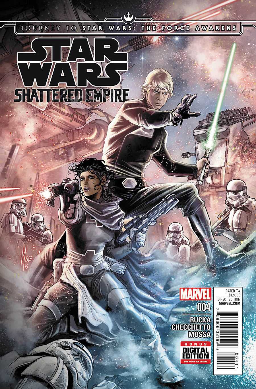 Journey to Star Wars: The Force Awakens - Shattered Empire #4a | Marvel Comics | VF-NM