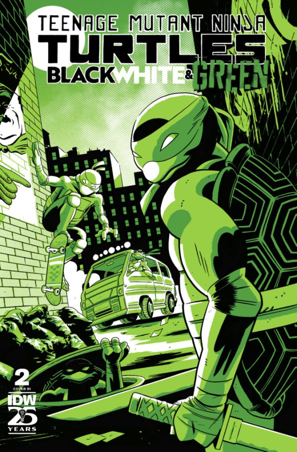 Teenage Mutant Ninja Turtles: Black, White & Green #2c | IDW Publishing | NM-