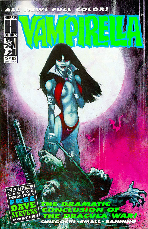 Vampirella, Vol. 2 #4 | Harris Comics | VF-NM