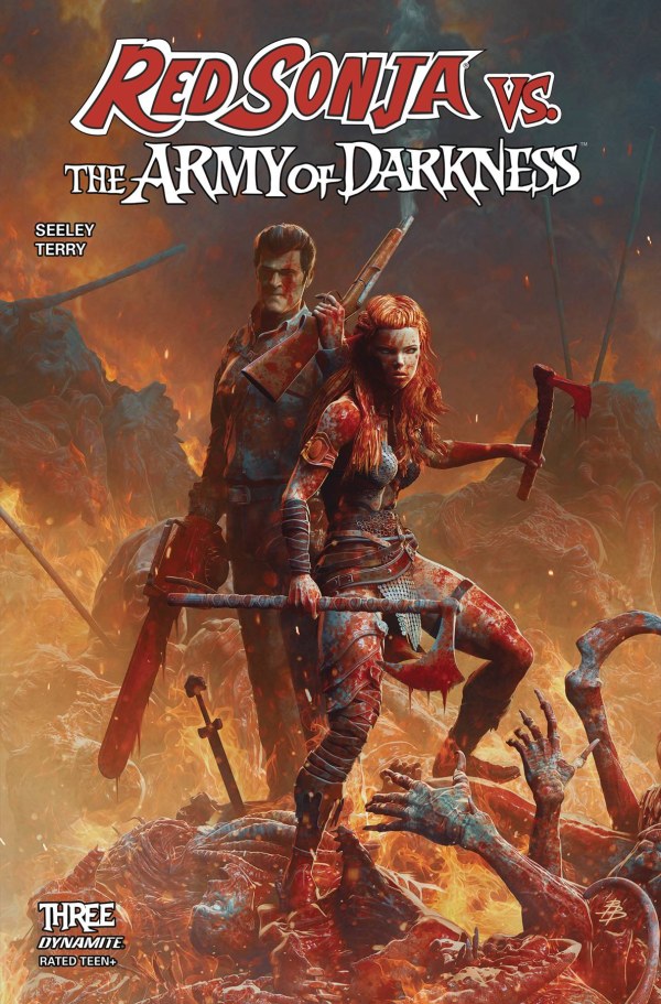 Red Sonja vs. The Army of Darkness #3a | Dynamite Entertainment | NM