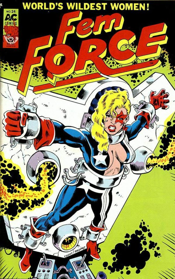 Femforce #24 | AC Comics | VF-NM