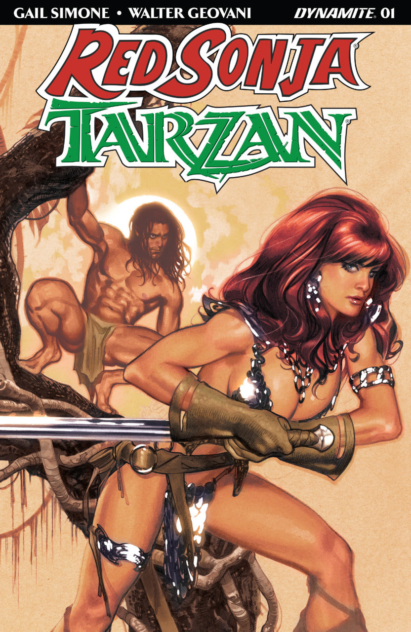 Red Sonja / Tarzan #1a | Dynamite Entertainment | VF-NM
