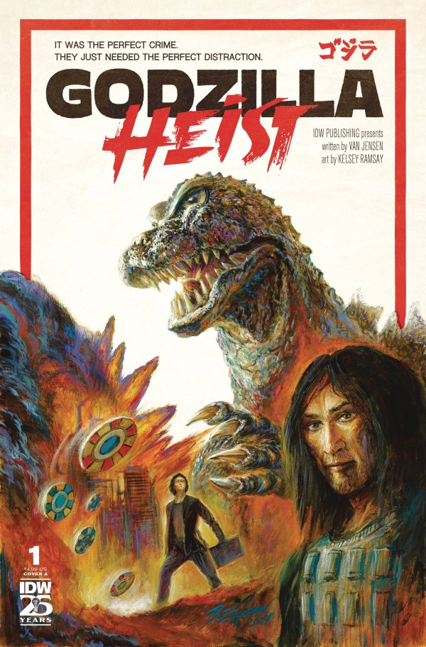 Godzilla: Heist #1a | IDW Publishing | NM