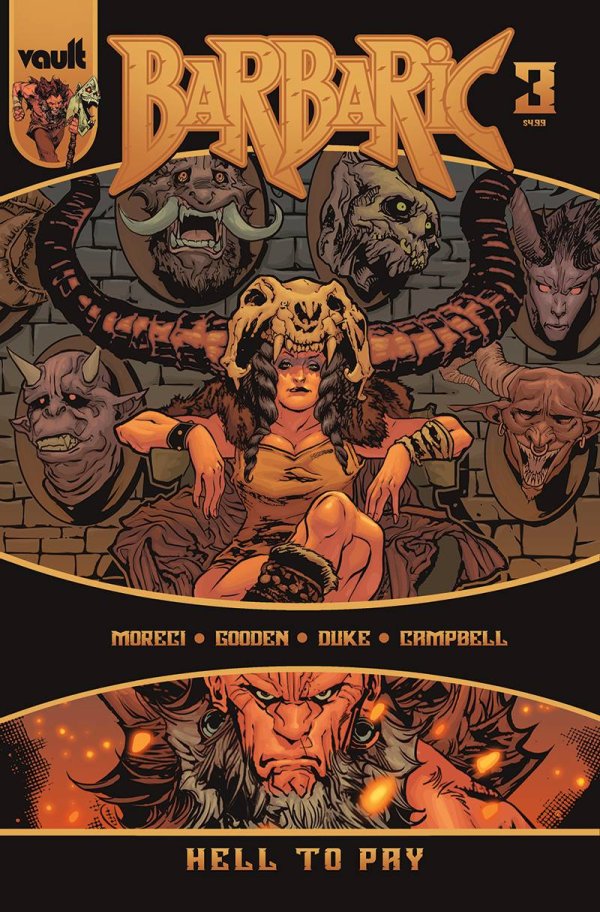 Barbaric: Hell To Pay #3a | Vault Comics | NM