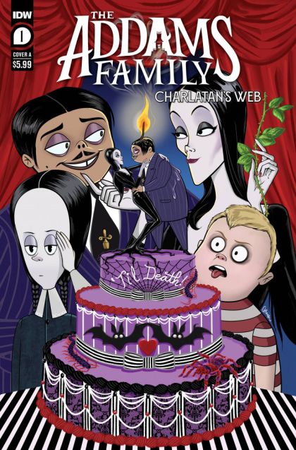 The Addams Family: Charlatan's Web #1a | IDW Publishing | NM-