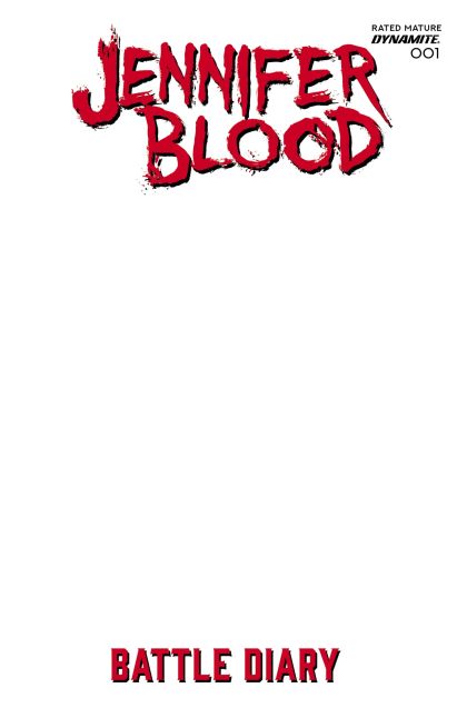 Jennifer Blood: Battle Diary #1d | Dynamite Entertainment | NM