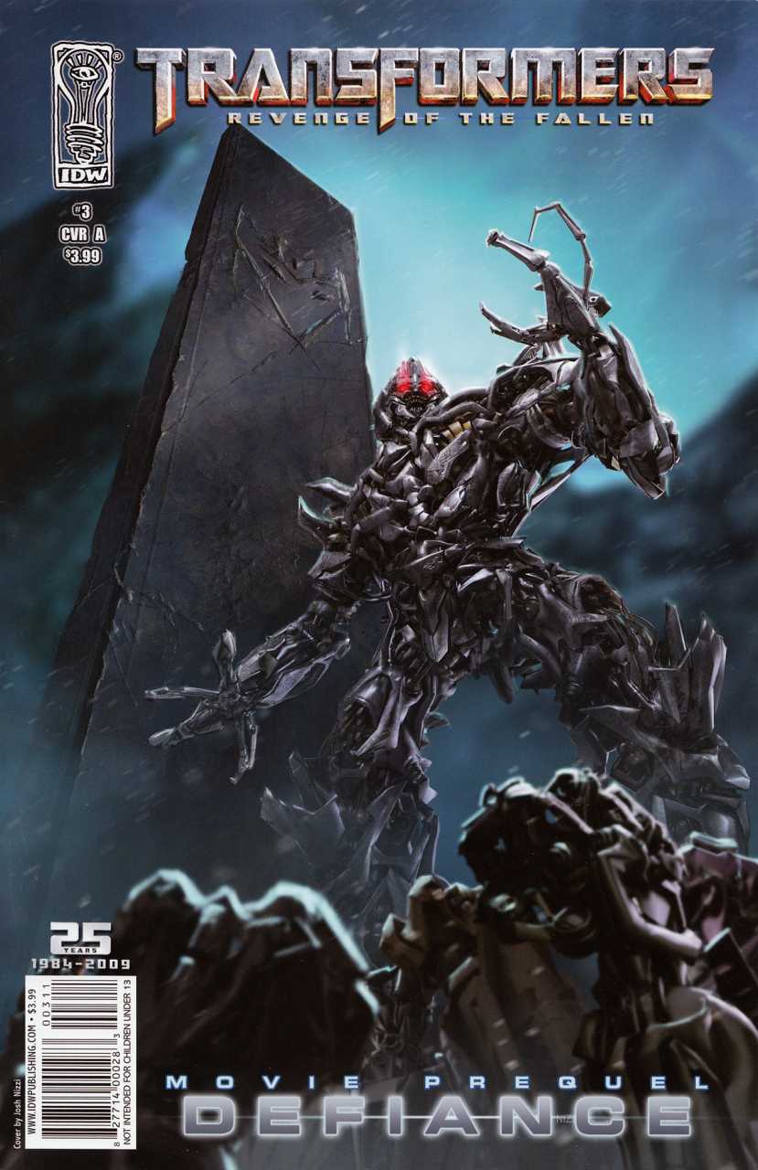 Transformers: Defiance #3a | IDW Publishing | VF-NM