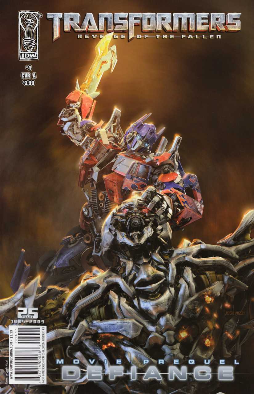 Transformers: Defiance #4a | IDW Publishing | VF-NM