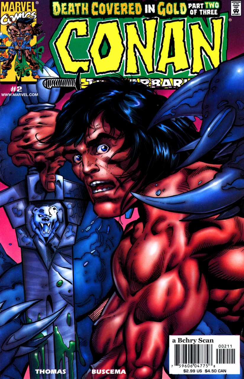 Conan: Death Covered in Gold #2 | Marvel Comics | NM-