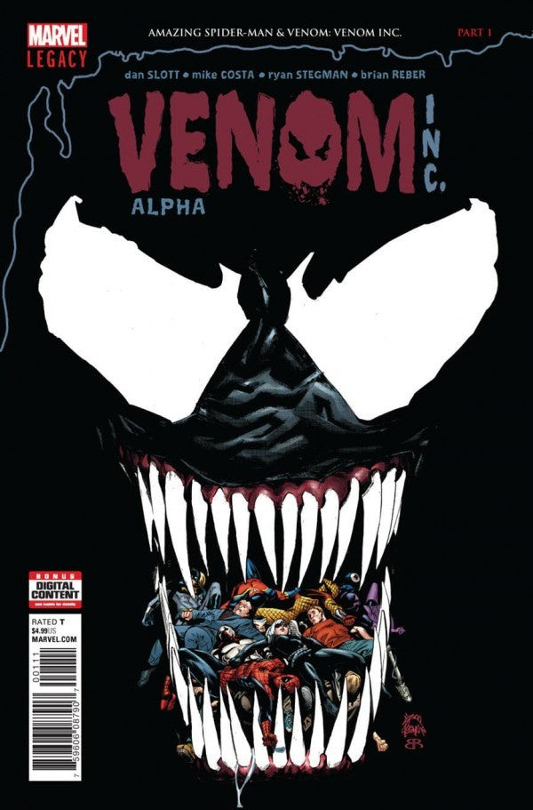 The Amazing Spider-Man & Venom: Venom Inc. - Alpha #1a | Marvel Comics | NM-