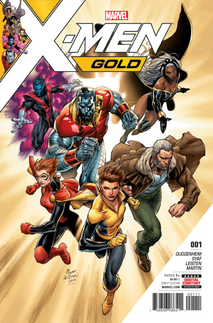 X-Men: Gold, Vol. 2 #1a | Marvel Comics | NM-