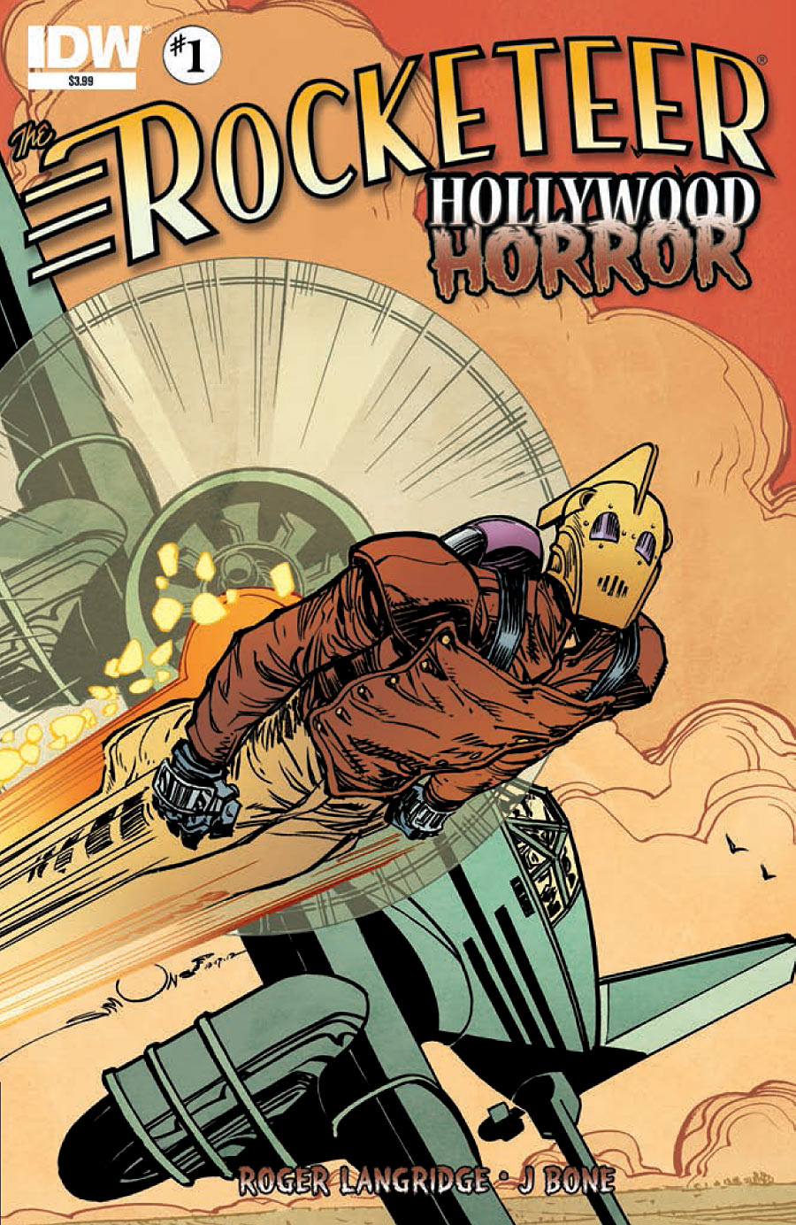 Rocketeer: Hollywood Horror #1a | IDW Publishing | NM