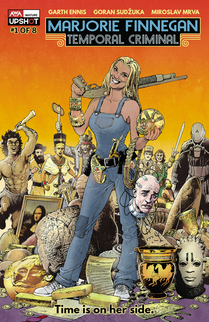 Marjorie Finnegan: Temporal Criminal #1a | AWA Studios | VF-NM