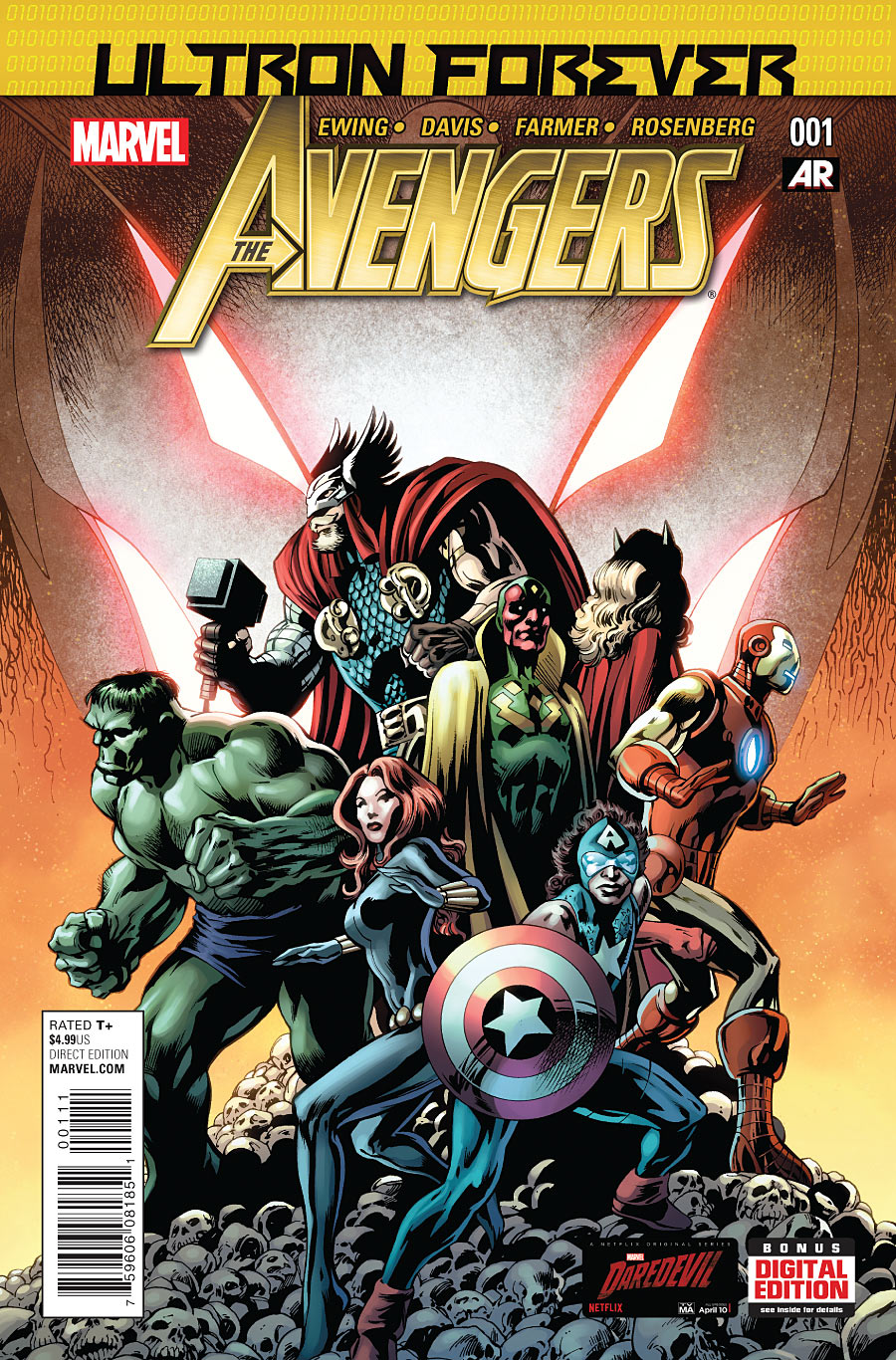 Avengers: Ultron Forever #1a | Marvel Comics | NM-