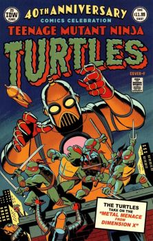 Teenage Mutant Ninja Turtles: 40th Anniversary Comics Celebration #1f | IDW Publishing | NM
