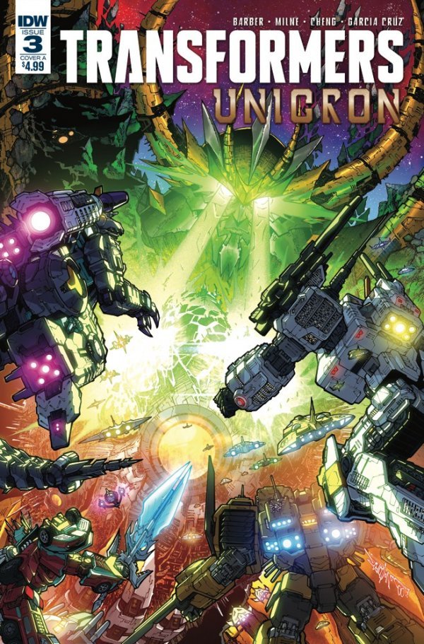 Transformers: Unicron #3a | IDW Publishing | NM