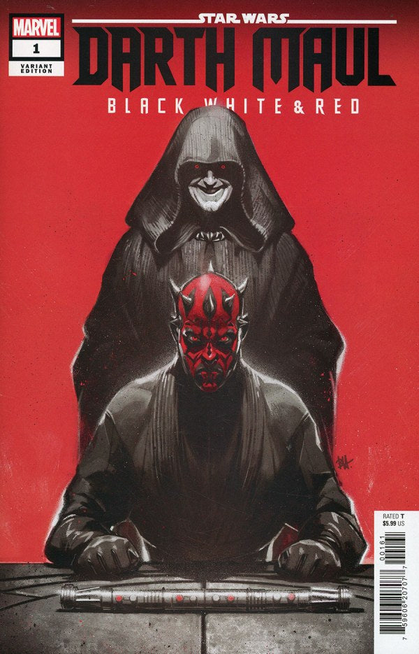 Star Wars: Darth Maul - Black, White & Red #1d | Marvel Comics | NM-