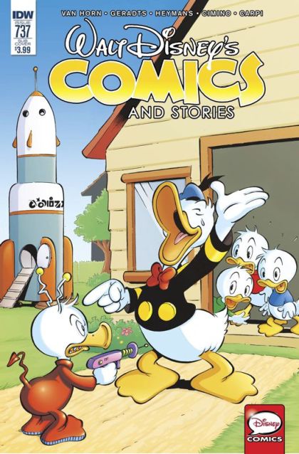 Walt Disney's Comics and Stories #737b | Dell Publishing Co. | NM-