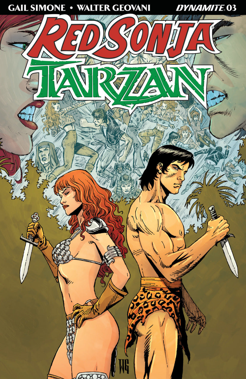 Red Sonja / Tarzan #3b | Dynamite Entertainment | VF-NM