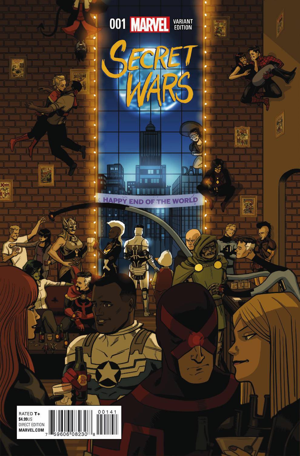 Secret Wars (2015) #1d | Marvel Comics | NM-