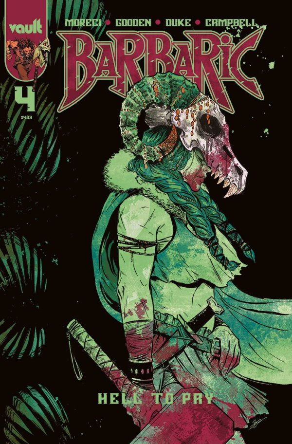 Barbaric: Hell To Pay #4b | Vault Comics | NM-