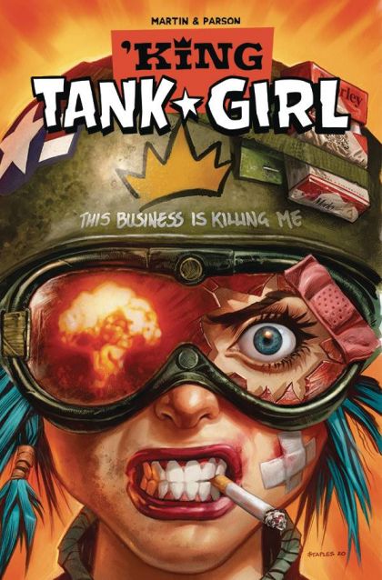 King Tank Girl #4b | Albatross Exploding Funny Books | NM