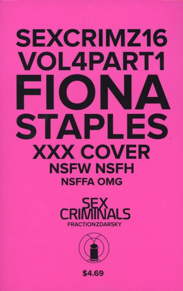 Sex Criminals #16b | Image Comics | NM-