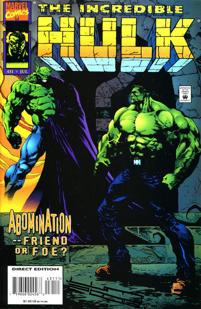 The Incredible Hulk, Vol. 1 #431a | Marvel Comics | VF