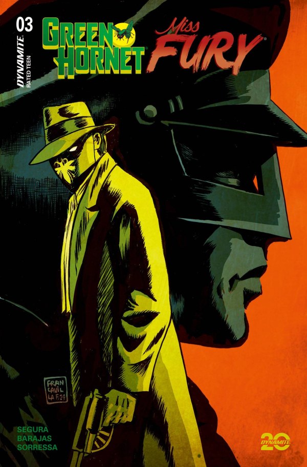 Green Hornet / Miss Fury #3a | Dynamite Entertainment | NM