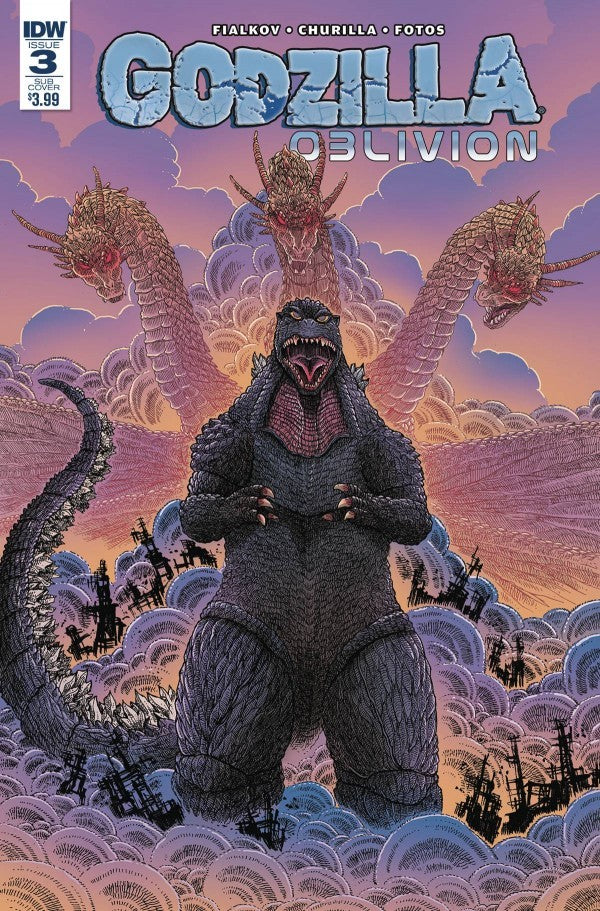 Godzilla: Oblivion #3b | IDW Publishing | NM