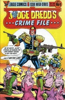 Judge Dredd's Crime File #4 | Eagle Comics | VF