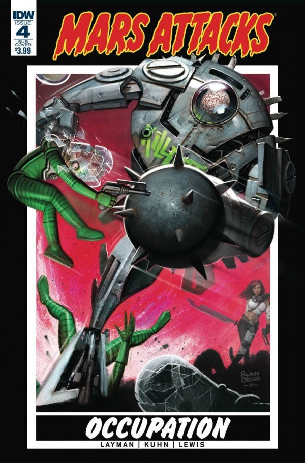 Mars Attacks: Occupation #4b | IDW Publishing | NM-
