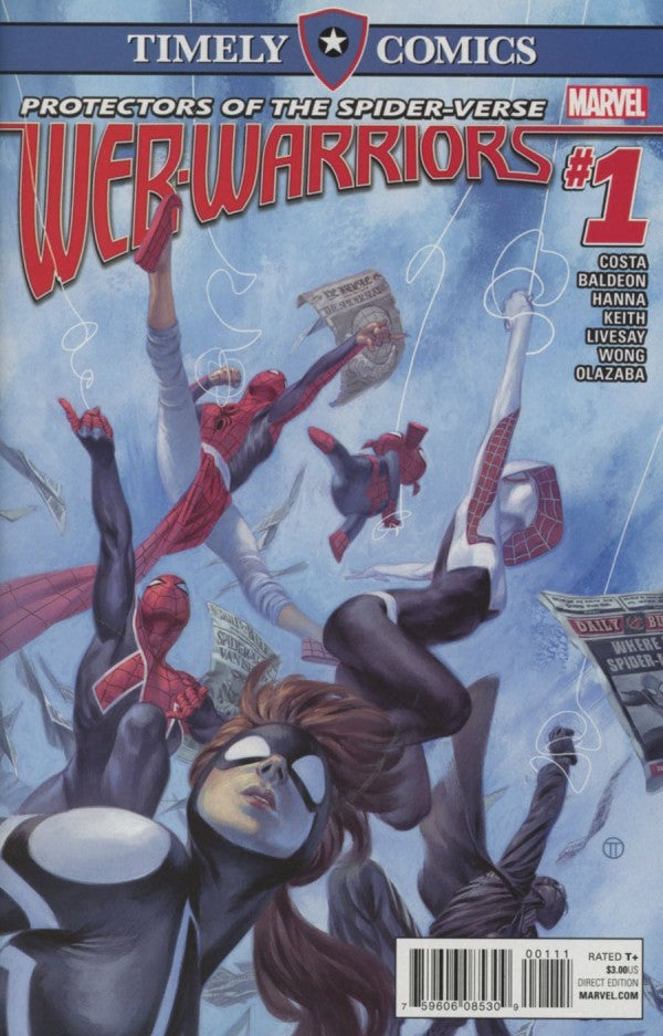Timely Comics: Web Warriors #1 | Marvel Comics | NM